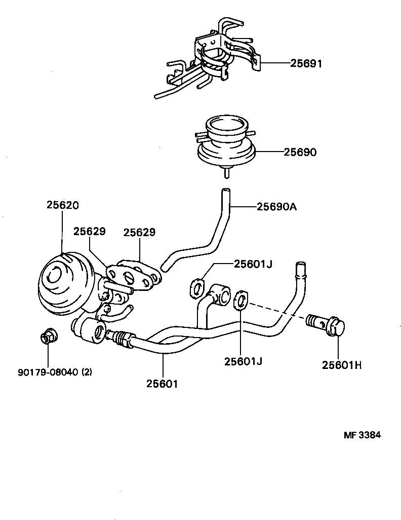  SPRINTER CARIB |  EXHAUST GAS RECIRCULATION SYSTEM
