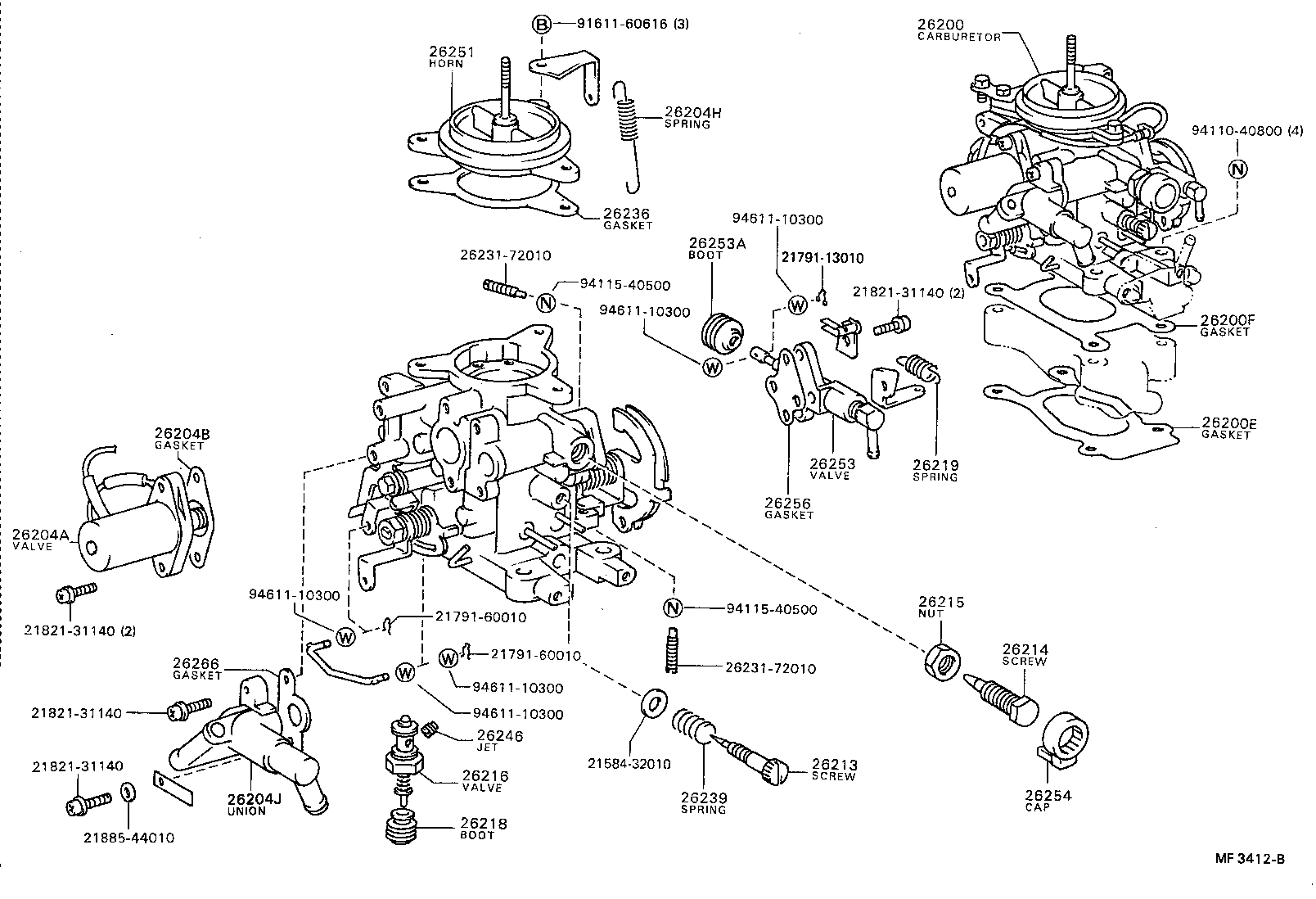  DYNA TOYOACE |  LPG CARBURETOR