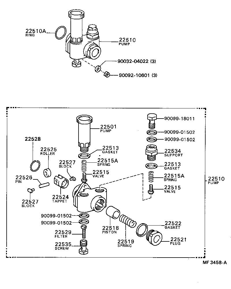  DYNA TOYOACE |  FUEL FEED PUMP