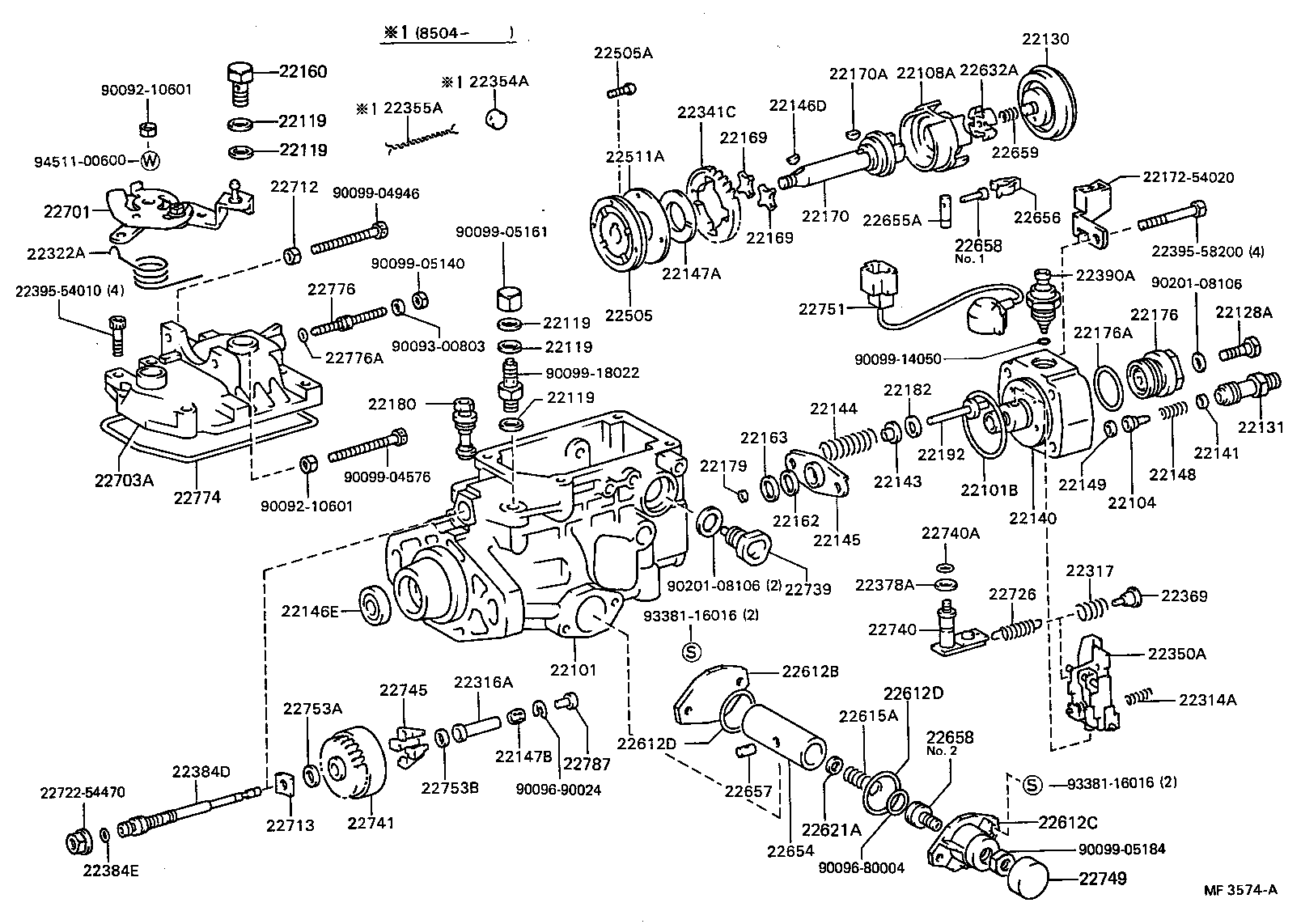  HIACE QUICK DELIVERY |  INJECTION PUMP BODY