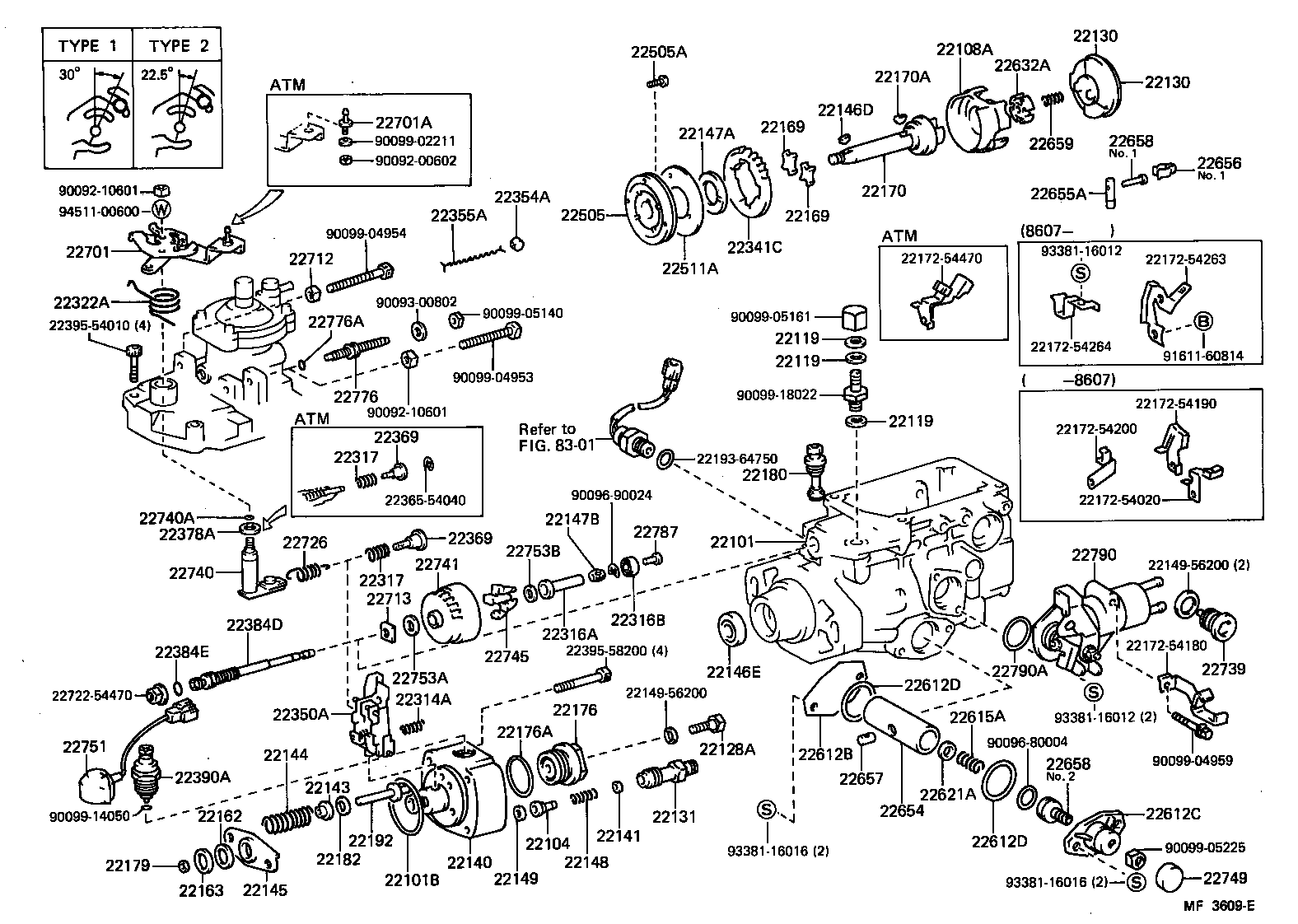  HIACE VAN WAGON |  INJECTION PUMP BODY
