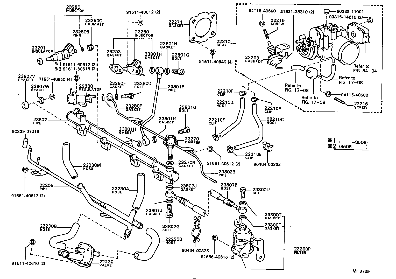  CAMRY VISTA |  FUEL INJECTION SYSTEM