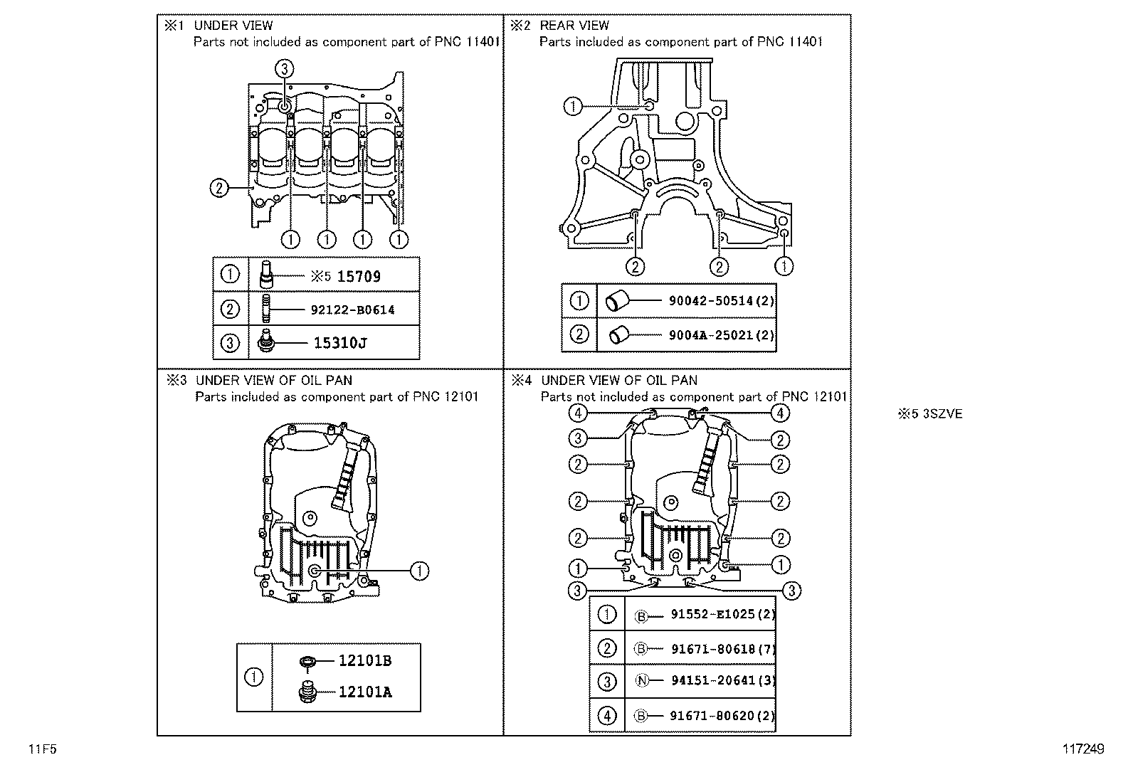  AVANZA |  CYLINDER BLOCK