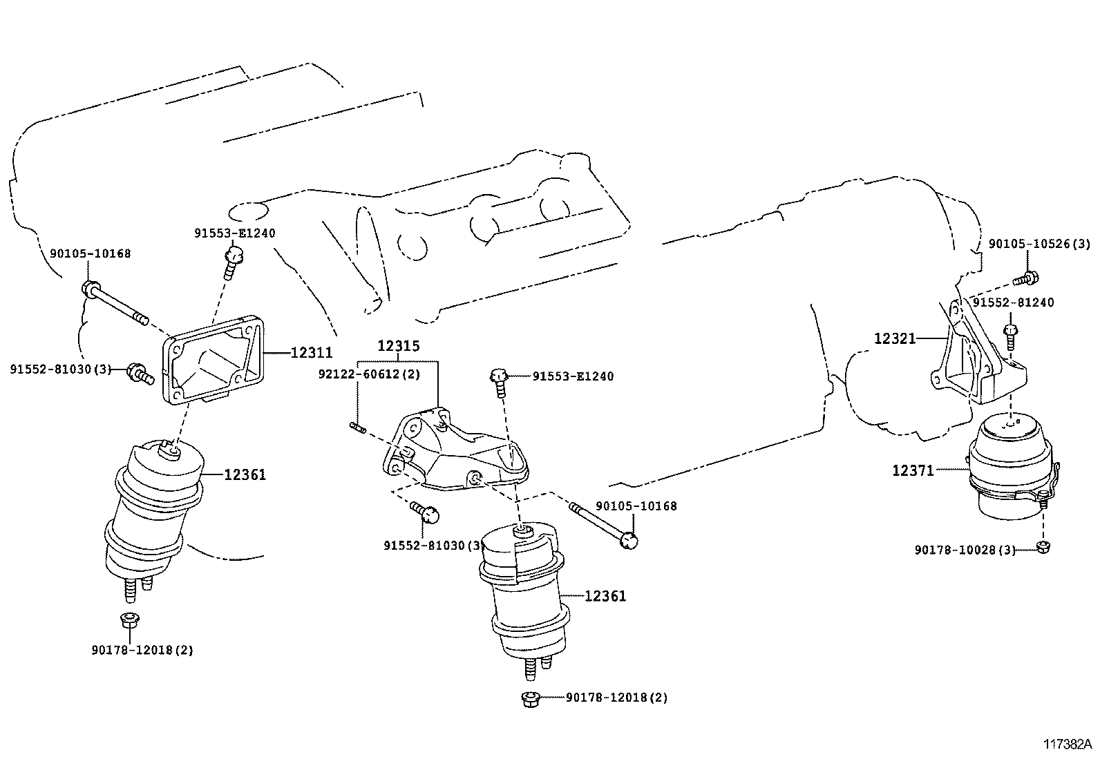  GS250 350 450H |  MOUNTING