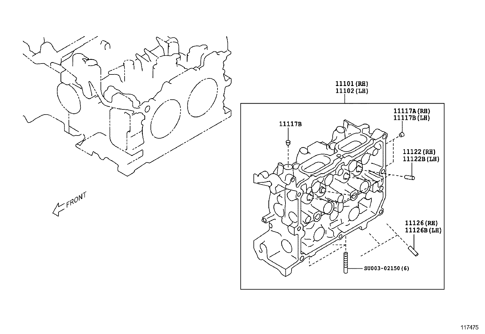  SCION FR S |  CYLINDER HEAD