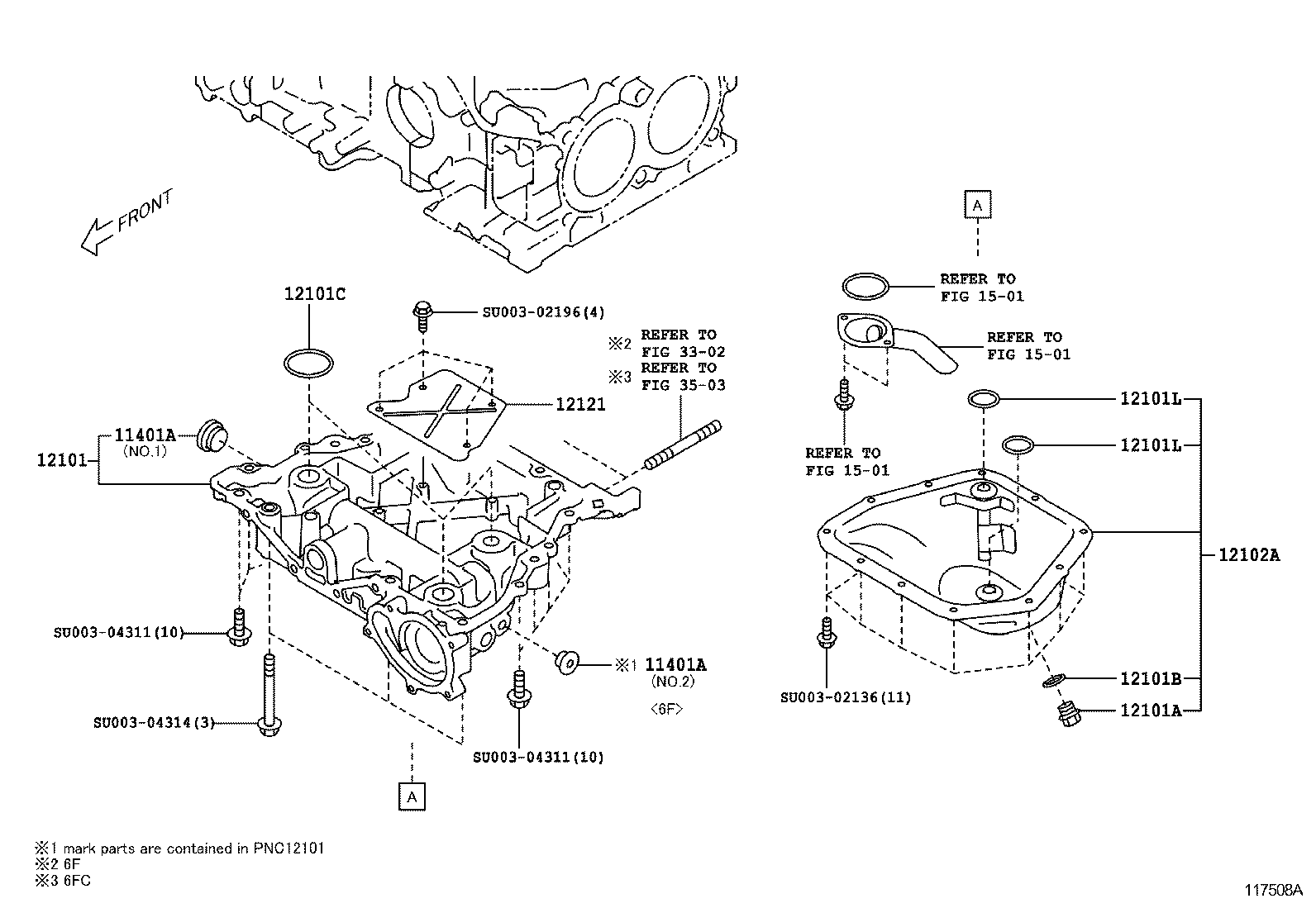  SCION FR S |  CYLINDER BLOCK