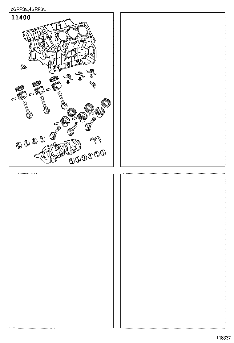  IS250 350 |  SHORT BLOCK ASSEMBLY