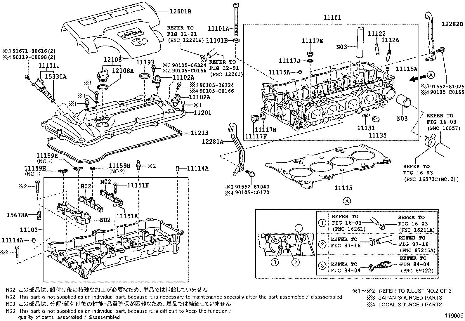  RAV4 JPP |  CYLINDER HEAD