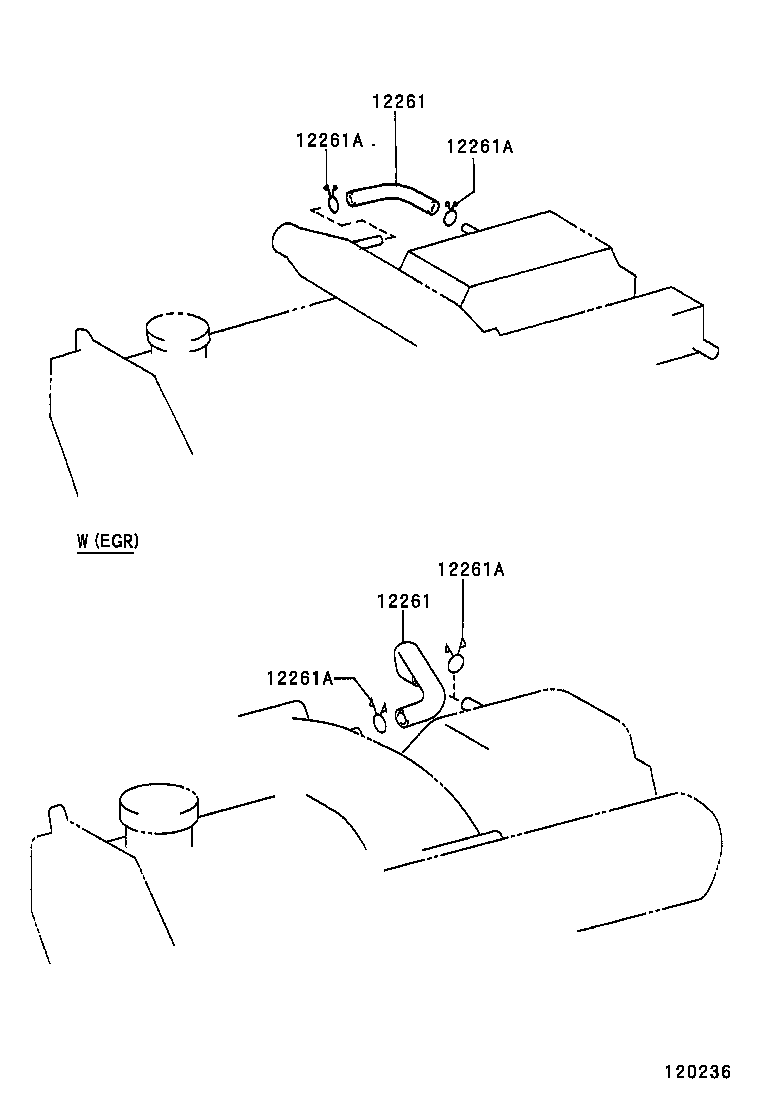  LAND CRUISER 70 |  VENTILATION HOSE