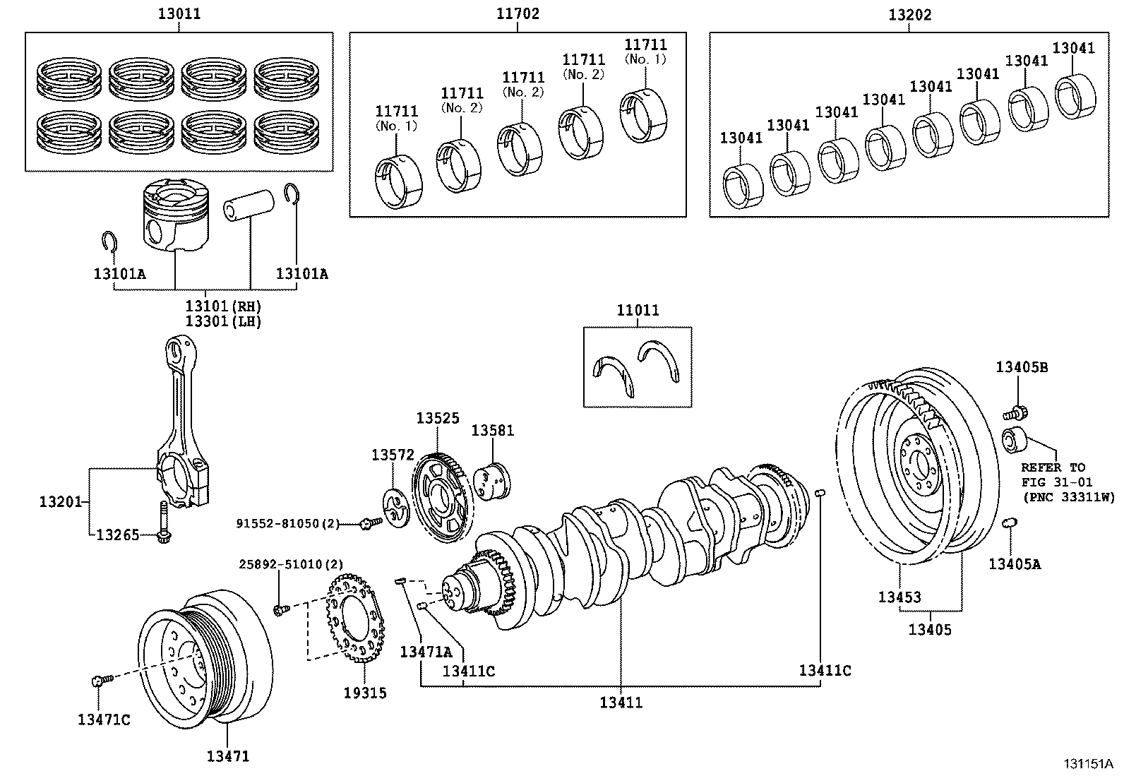  LAND CRUISER 70 |  CRANKSHAFT PISTON