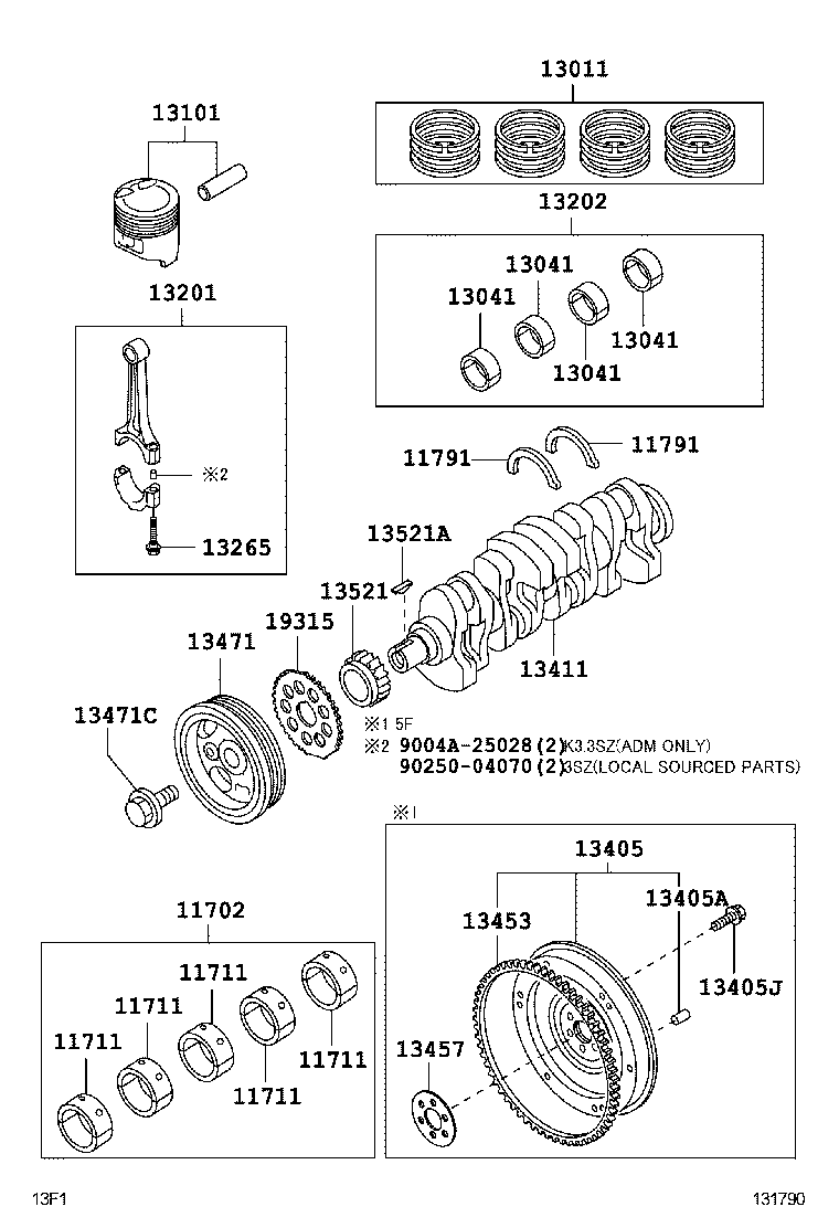  AVANZA |  CRANKSHAFT PISTON