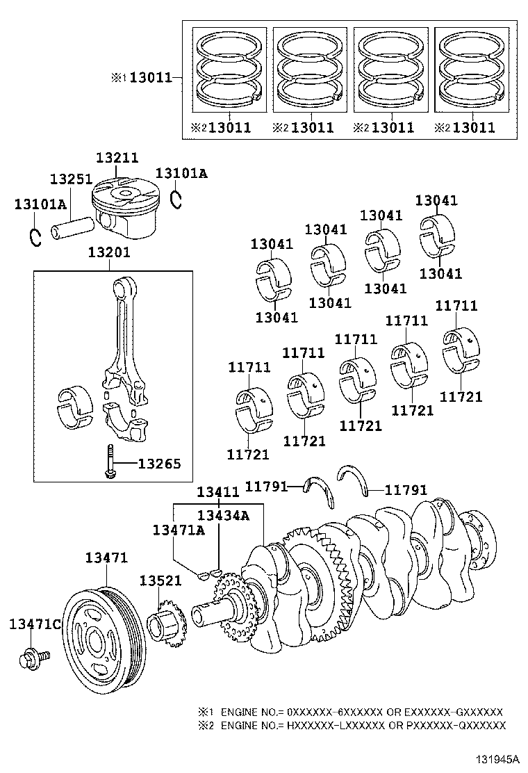  RAV4 JPP |  CRANKSHAFT PISTON