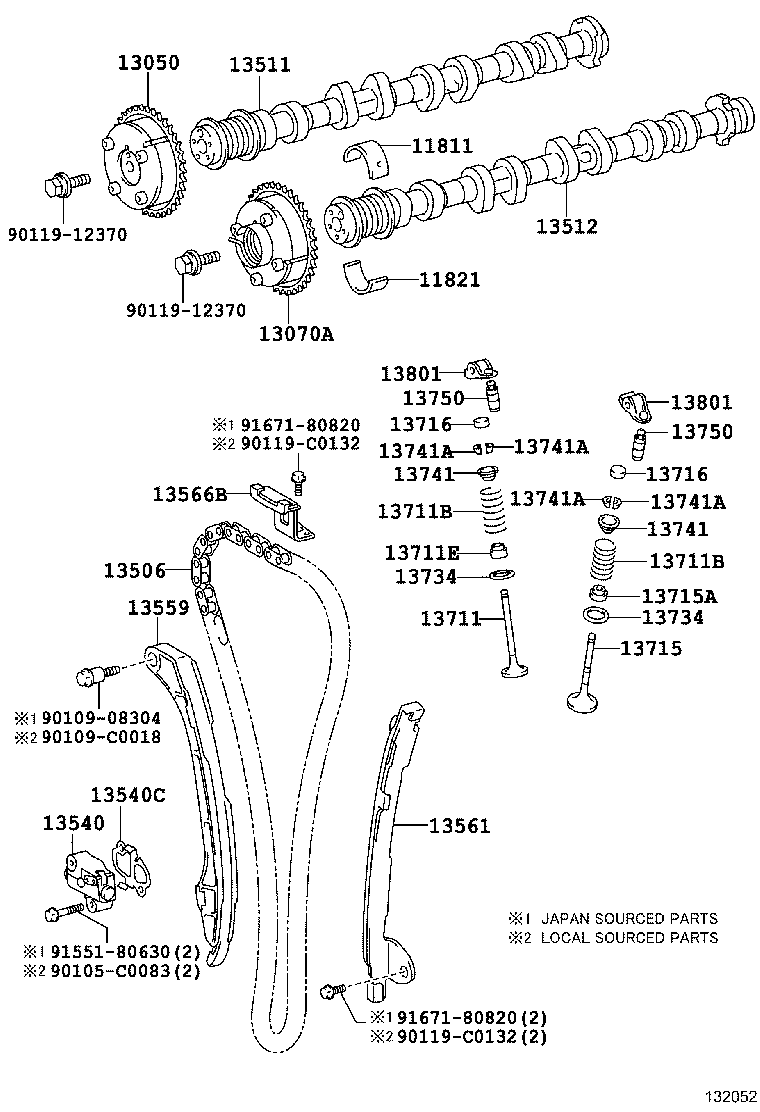  RAV4 JPP |  CAMSHAFT VALVE
