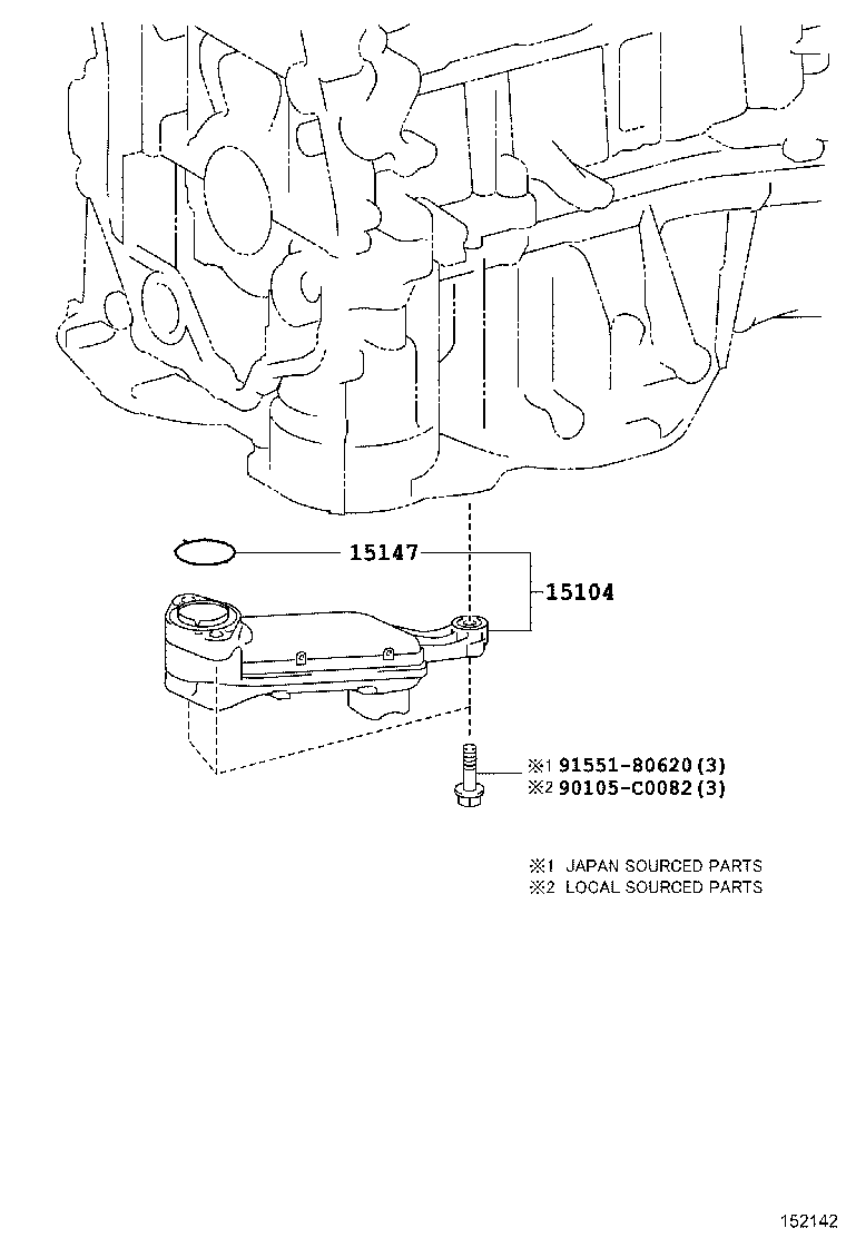  RAV4 JPP |  ENGINE OIL PUMP