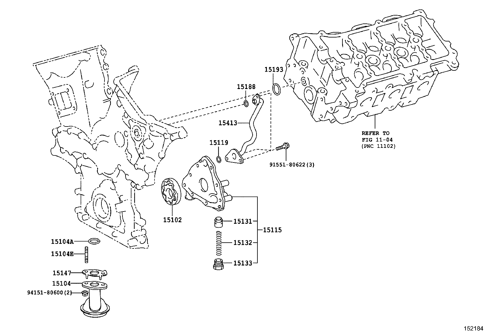  LAND CRUISER 70 |  ENGINE OIL PUMP