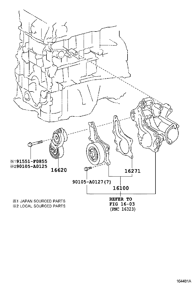  CAMRY |  WATER PUMP