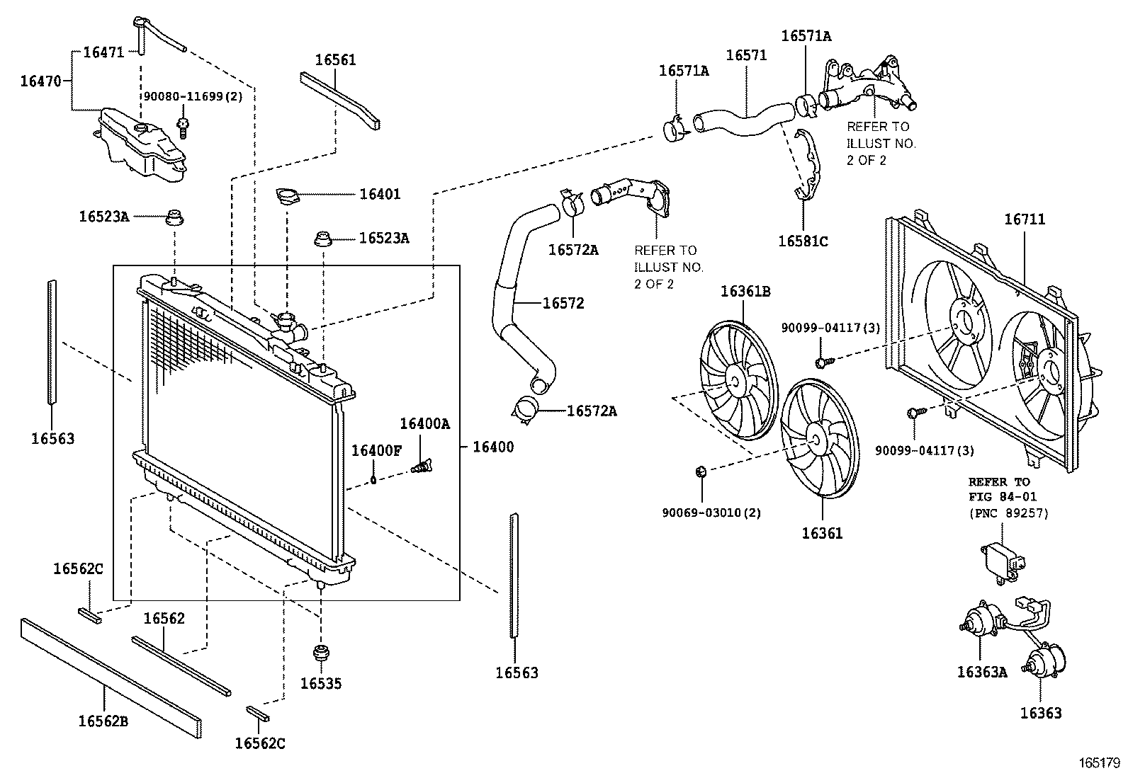  AVALON |  RADIATOR WATER OUTLET