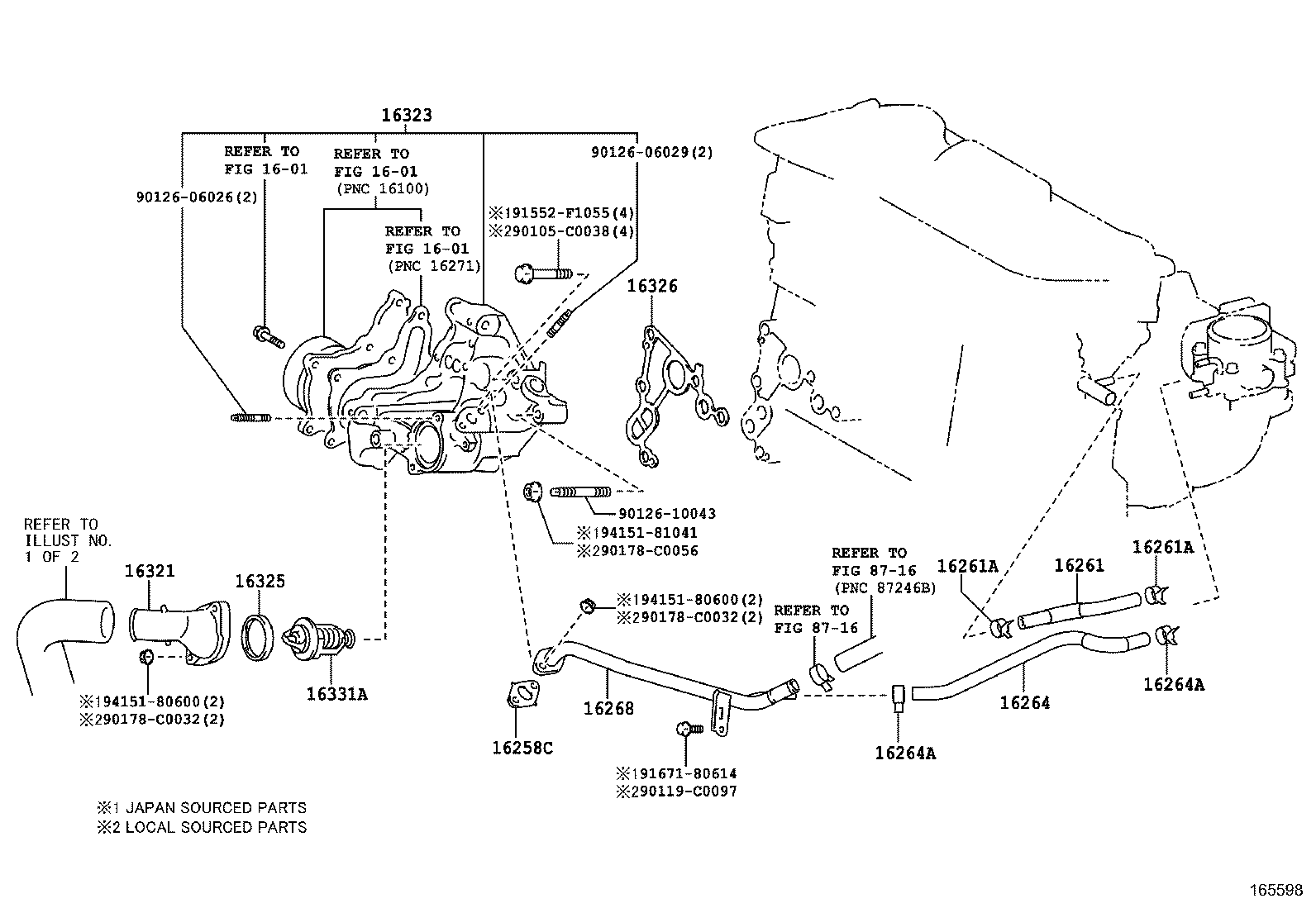  RAV4 JPP |  RADIATOR WATER OUTLET