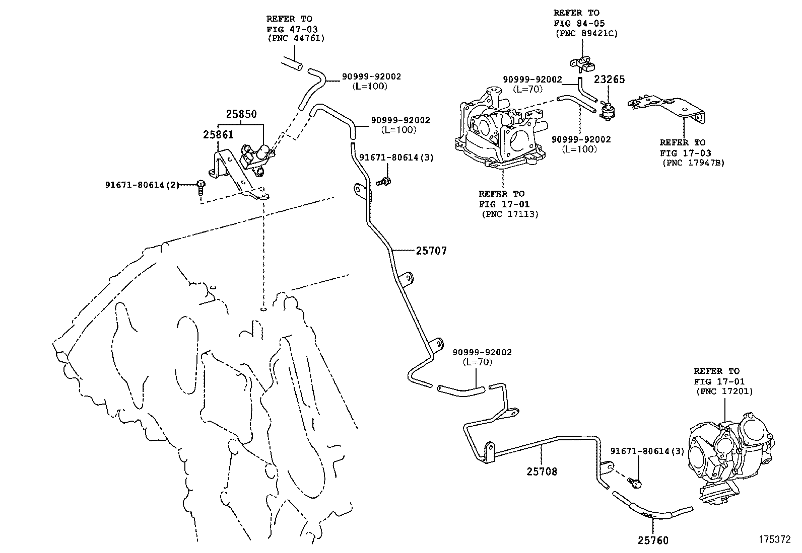  LAND CRUISER 70 |  VACUUM PIPING