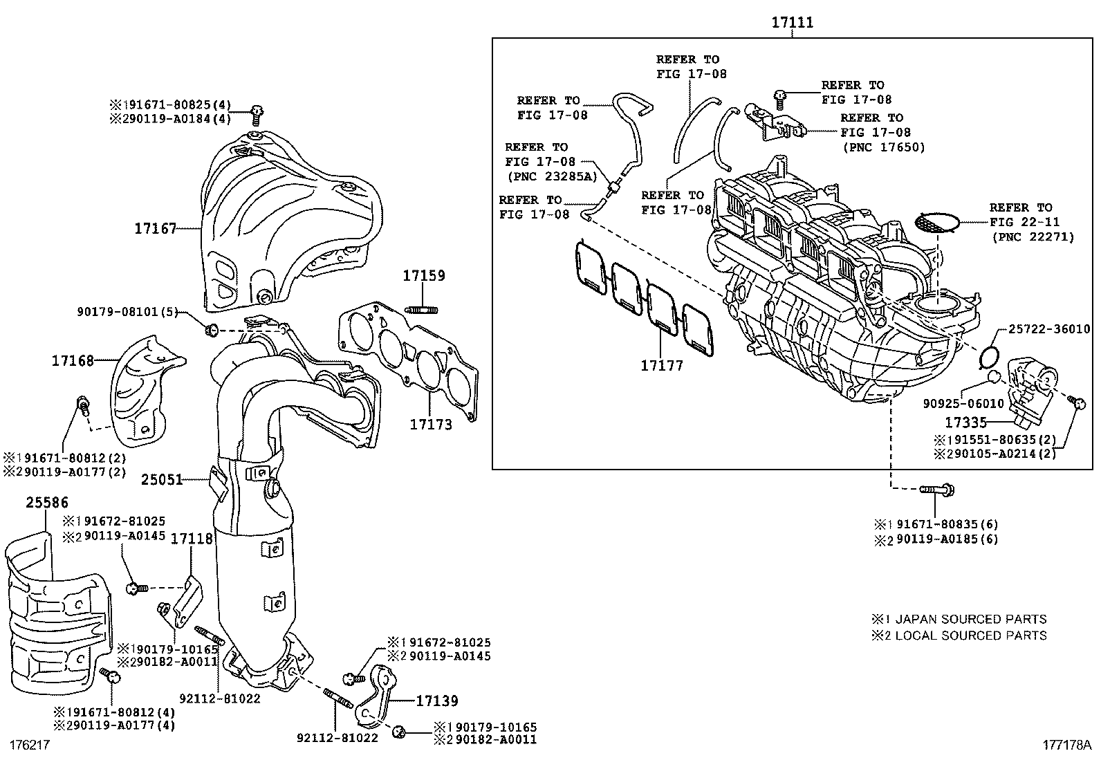  CAMRY HYBRID |  MANIFOLD