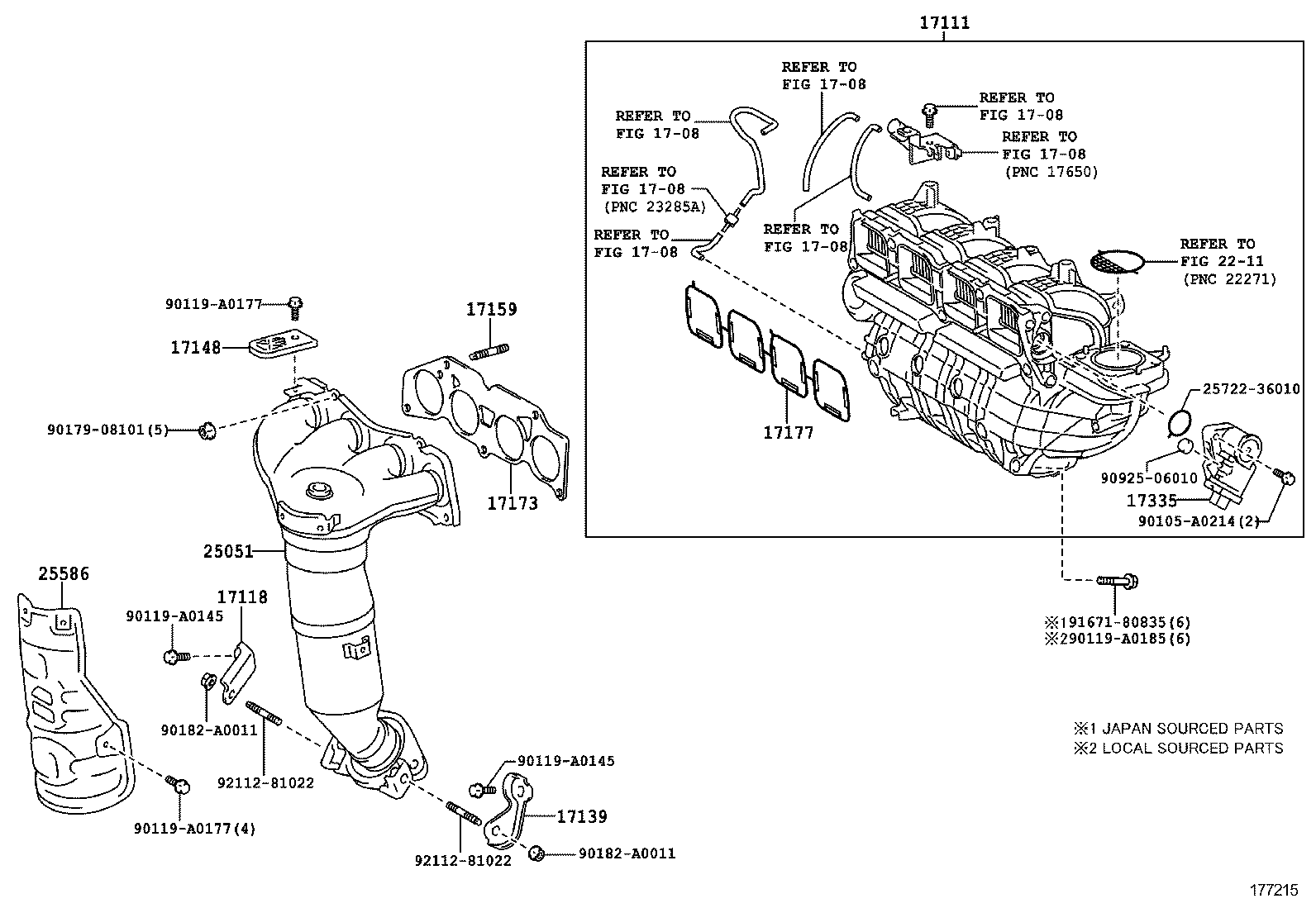  CAMRY HYBRID |  MANIFOLD