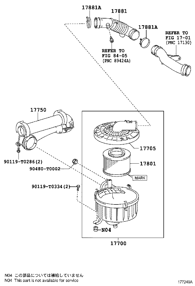  HILUX |  AIR CLEANER