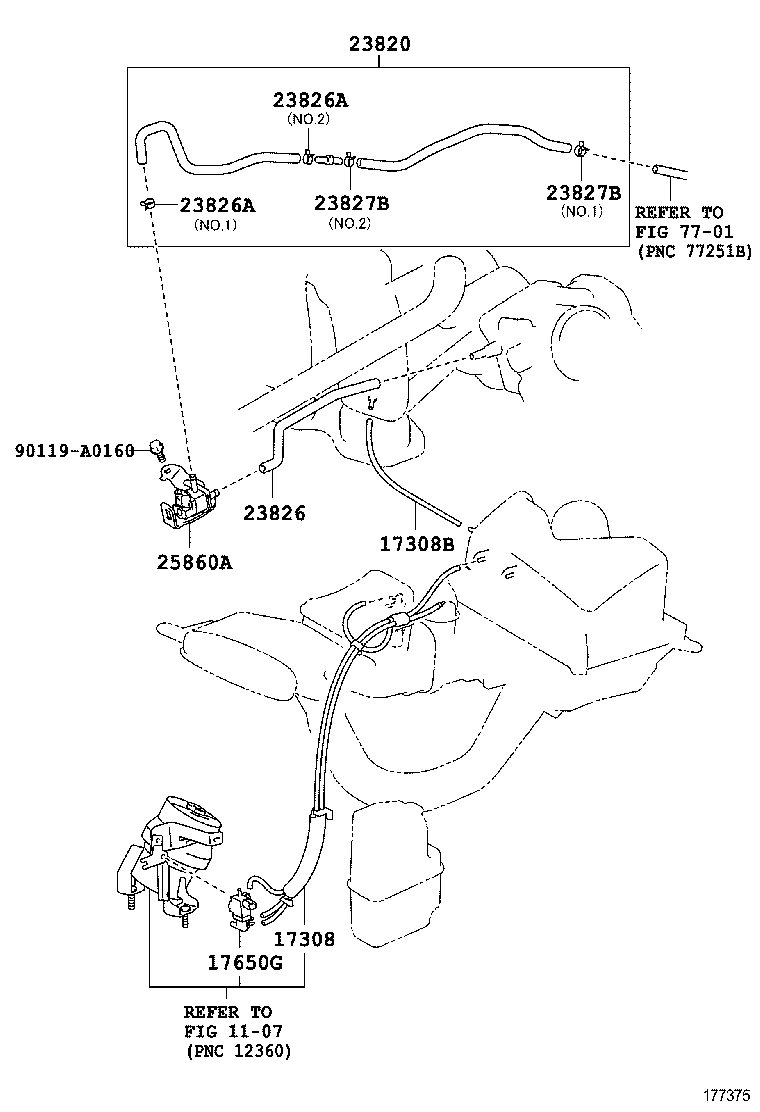  AVALON |  VACUUM PIPING