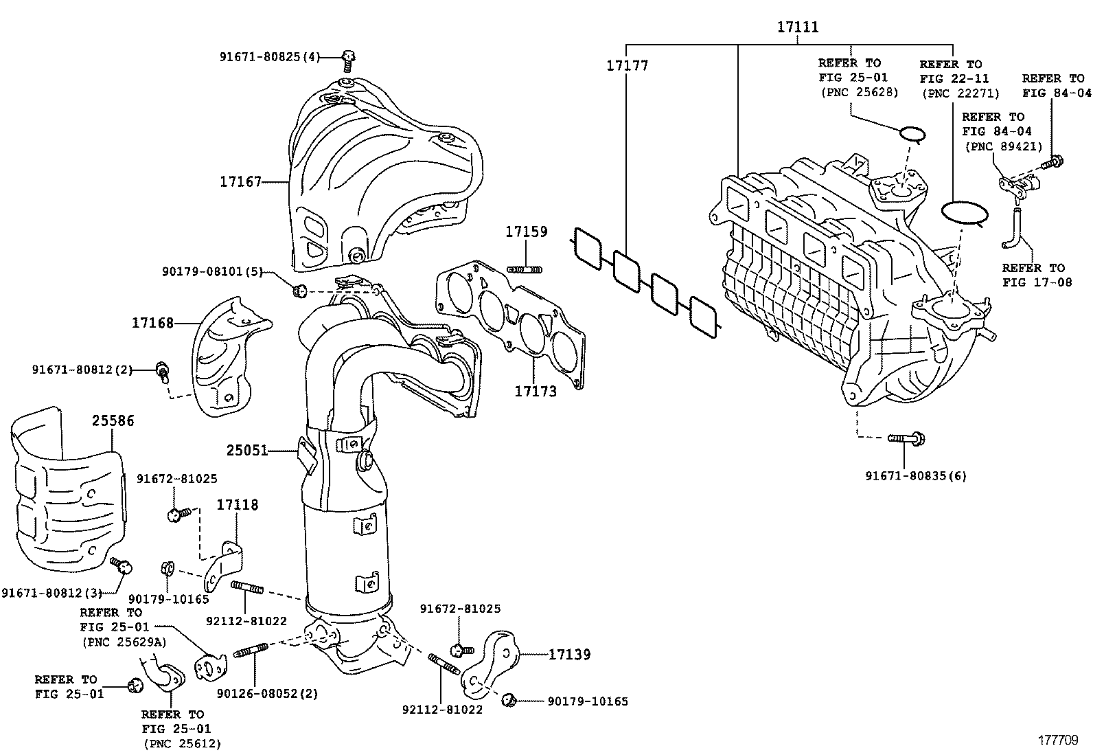  ES250 350 300H |  MANIFOLD