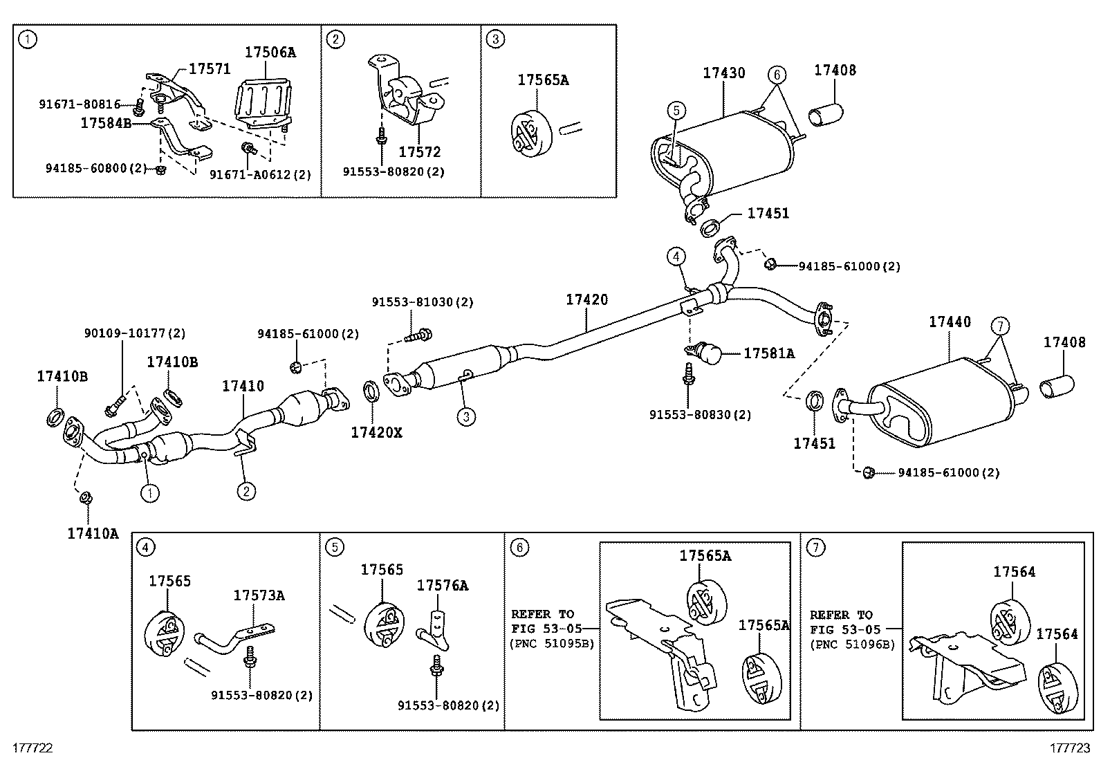  ES250 350 300H |  EXHAUST PIPE