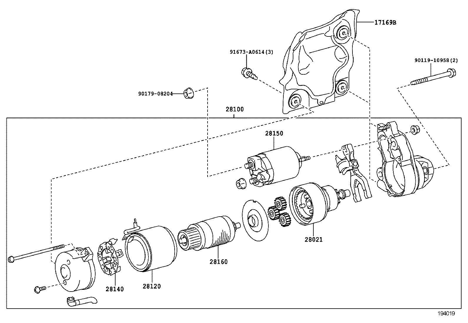  LS460 460L |  STARTER