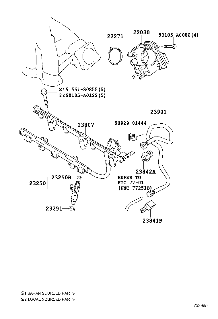  HIGHLANDER NAP |  FUEL INJECTION SYSTEM