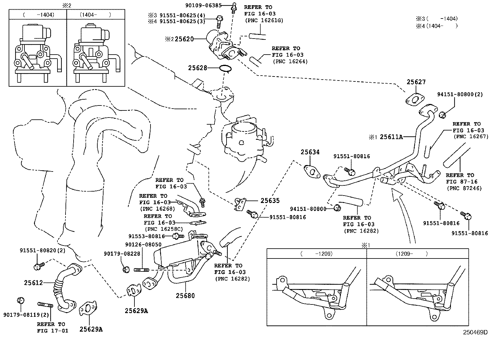  ES250 350 300H |  EXHAUST GAS RECIRCULATION SYSTEM