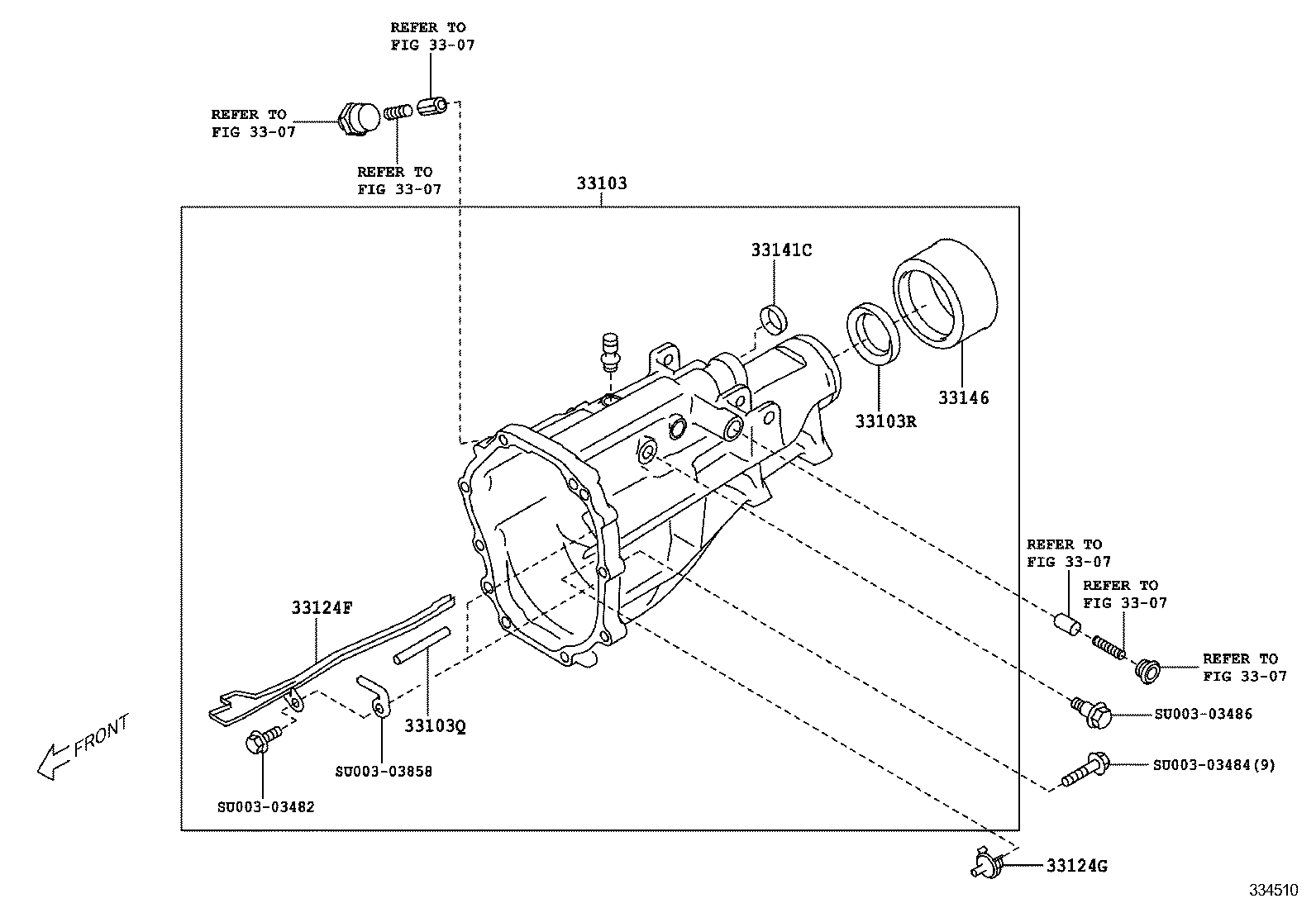  SCION FR S |  EXTENSION HOUSING MTM
