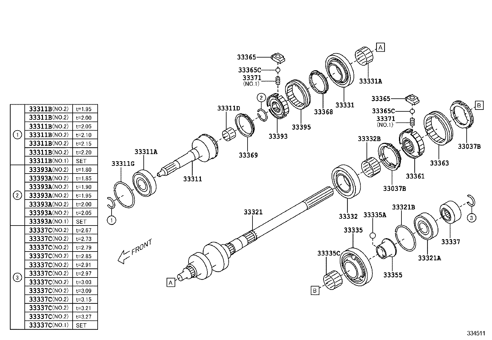  SCION FR S |  TRANSMISSION GEAR MTM