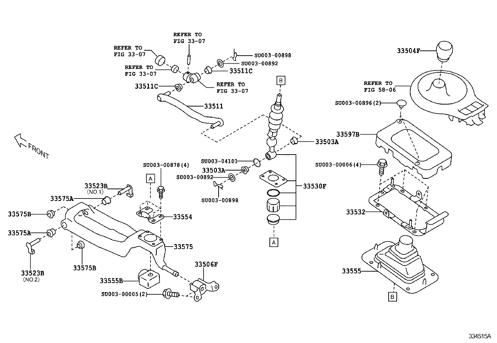 SCION FR S |  SHIFT LEVER RETAINER
