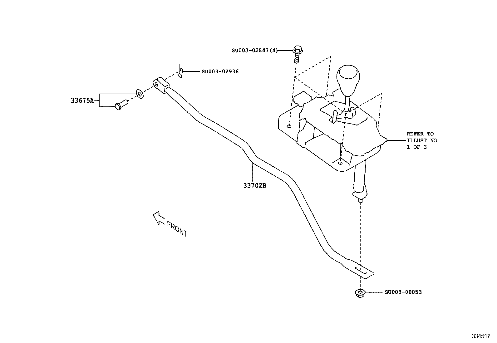  SCION FR S |  SHIFT LEVER RETAINER