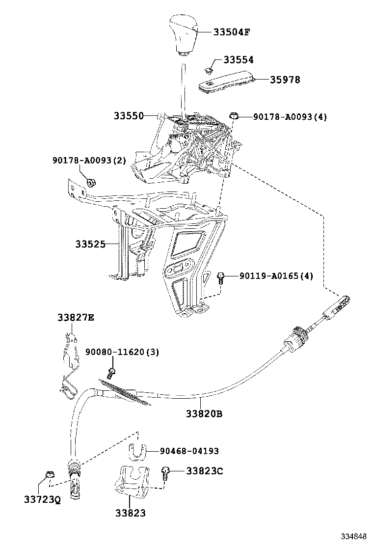  HIGHLANDER NAP |  SHIFT LEVER RETAINER