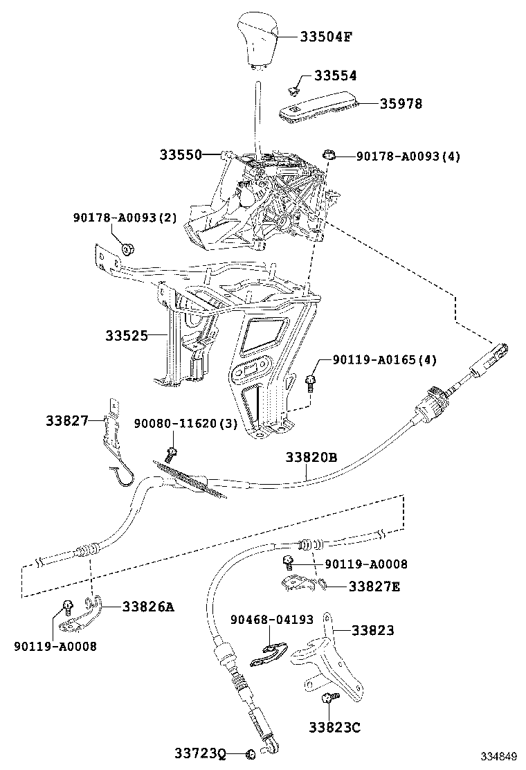  HIGHLANDER NAP |  SHIFT LEVER RETAINER