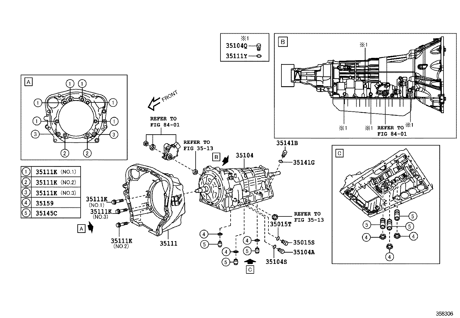  SCION FR S |  TRANSMISSION CASE OIL PAN ATM