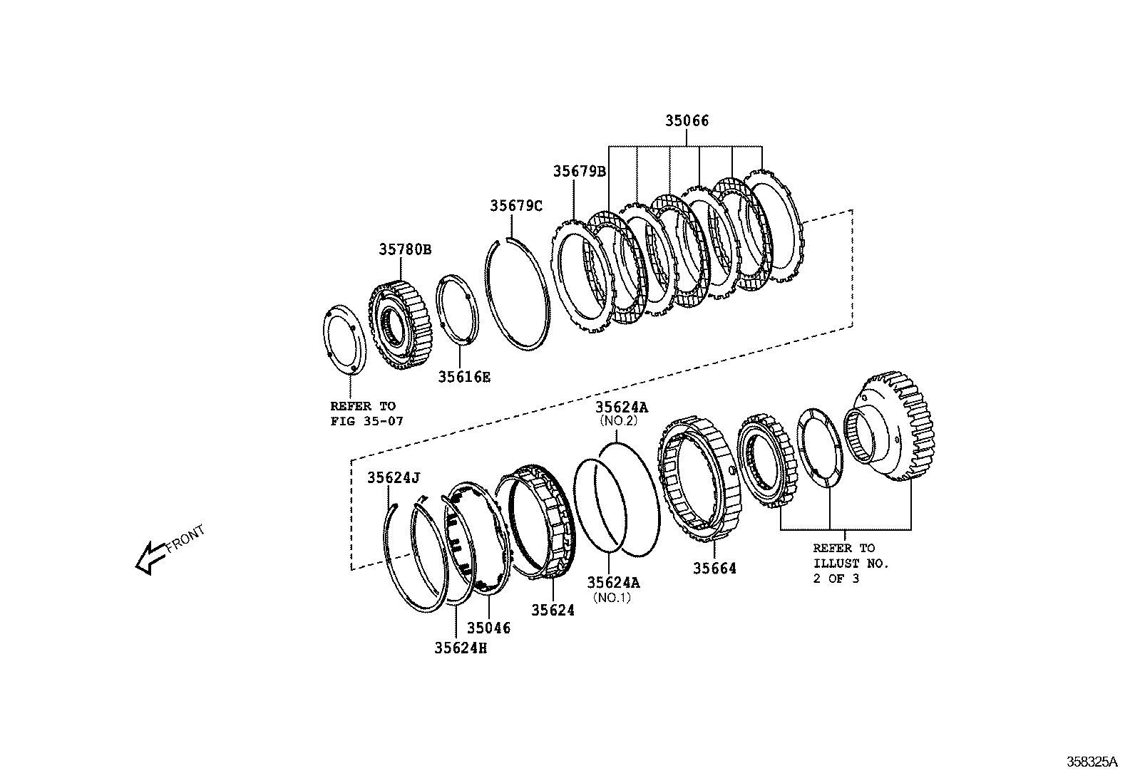  SCION FR S |  CENTER SUPPORT PLANETARY SUN GEAR ATM