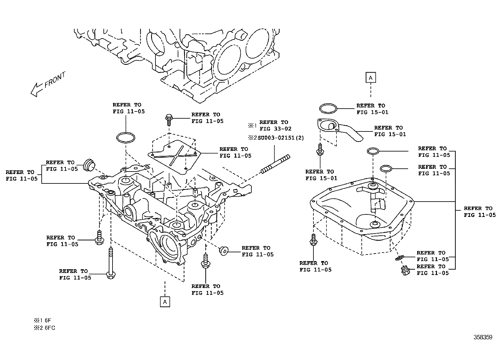  SCION FR S |  TRANSMISSION CASE OIL PAN ATM