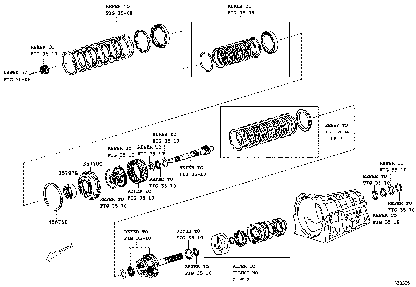 SCION FR S |  BRAKE NO 3 1ST REVERSE BRAKE ATM