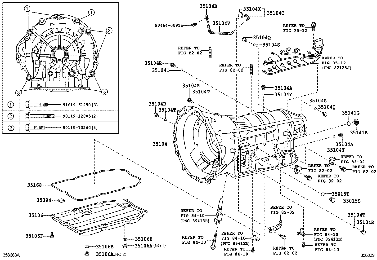  GS250 350 450H |  TRANSMISSION CASE OIL PAN ATM