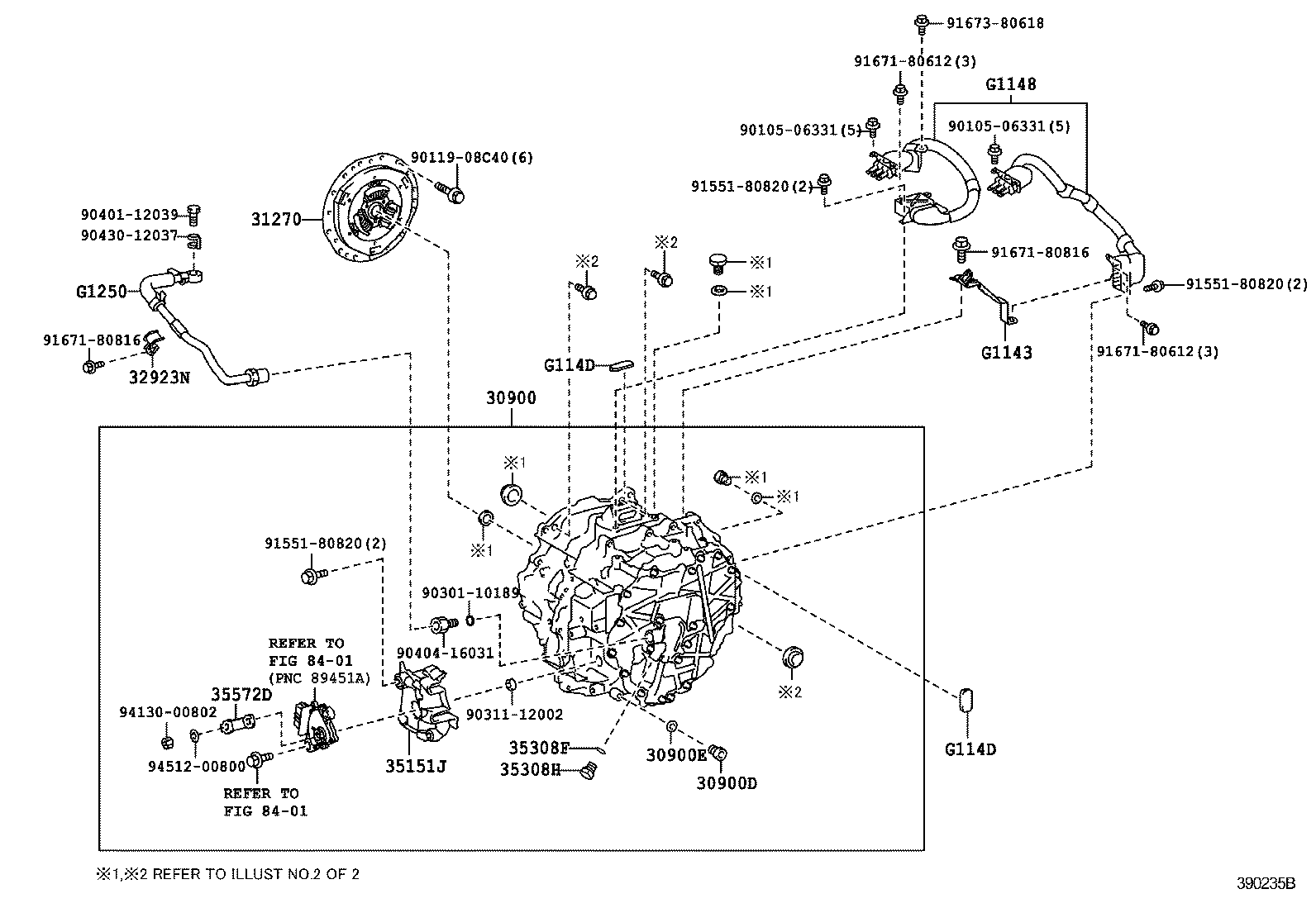  PRIUS C |  TRANSAXLE ASSY HYBRID VEHICLE
