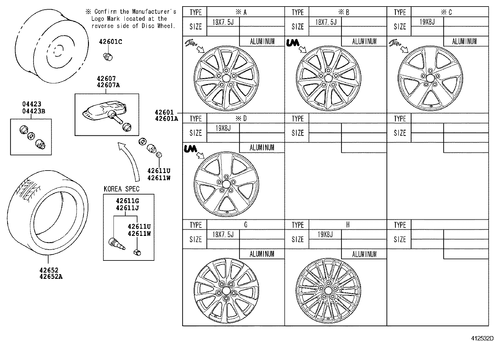  LS460 460L |  DISC WHEEL WHEEL CAP