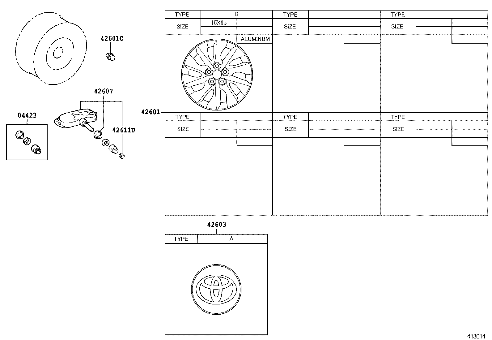  PRIUS PLUG IN HBD |  DISC WHEEL WHEEL CAP