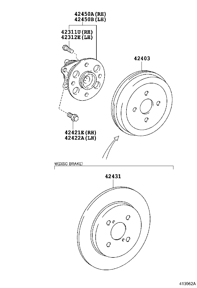  YARIS FRP |  REAR AXLE SHAFT HUB