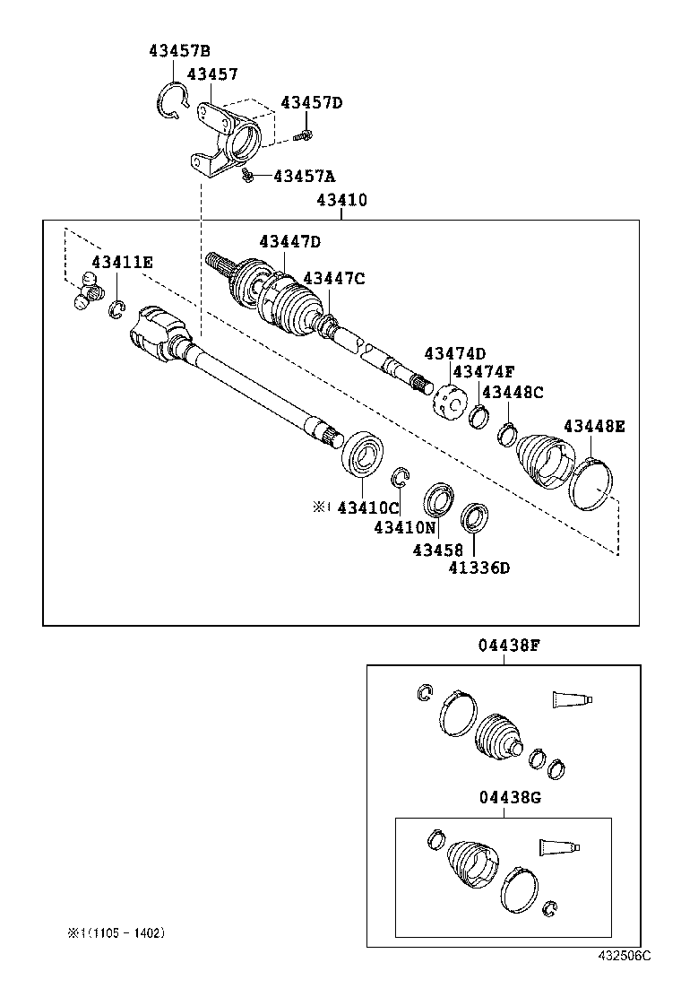  CAMRY |  FRONT DRIVE SHAFT