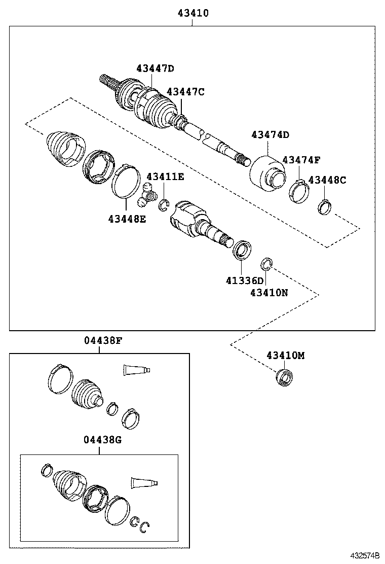  YARIS JPP |  FRONT DRIVE SHAFT