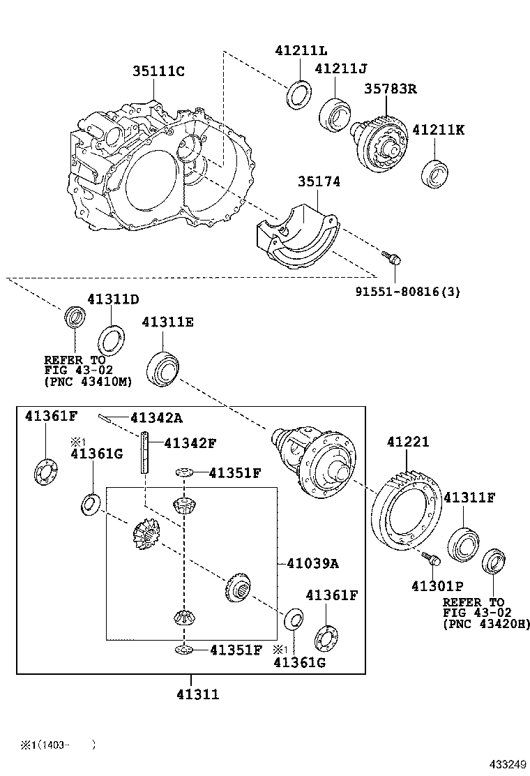 RAV4 JPP |  FRONT AXLE HOUSING DIFFERENTIAL